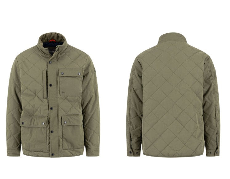 Quilted Fieldjacket – Technical Cotton Blend