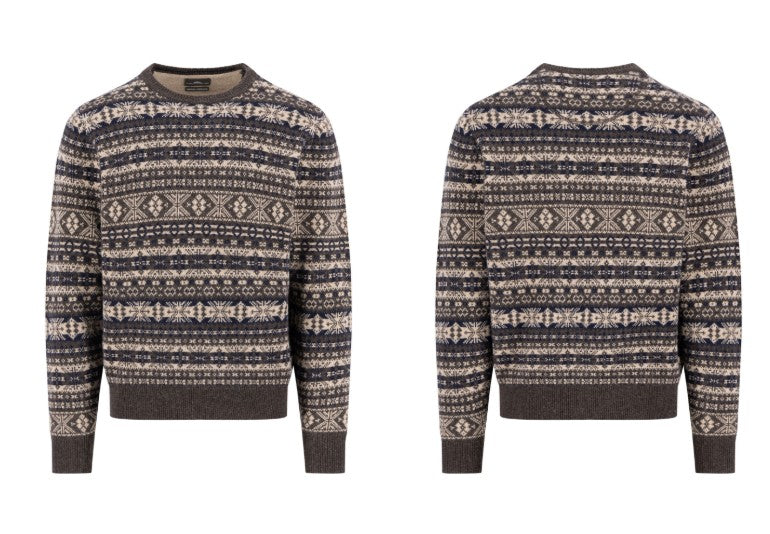 Fair Isle Crew Neck – Lambswool