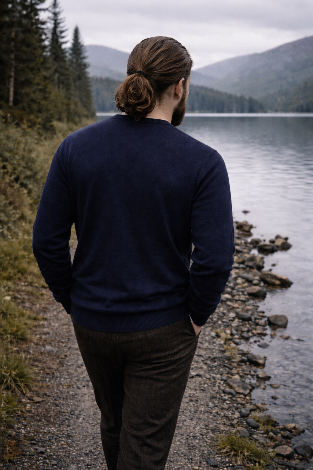 O-Neck Knit – Winter Air Cotton