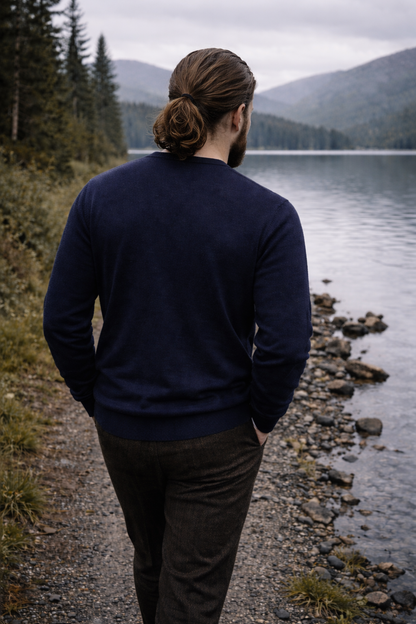 O-Neck Knit – Winter Air Cotton