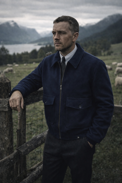 Bomber Jacket – Wool Blend
