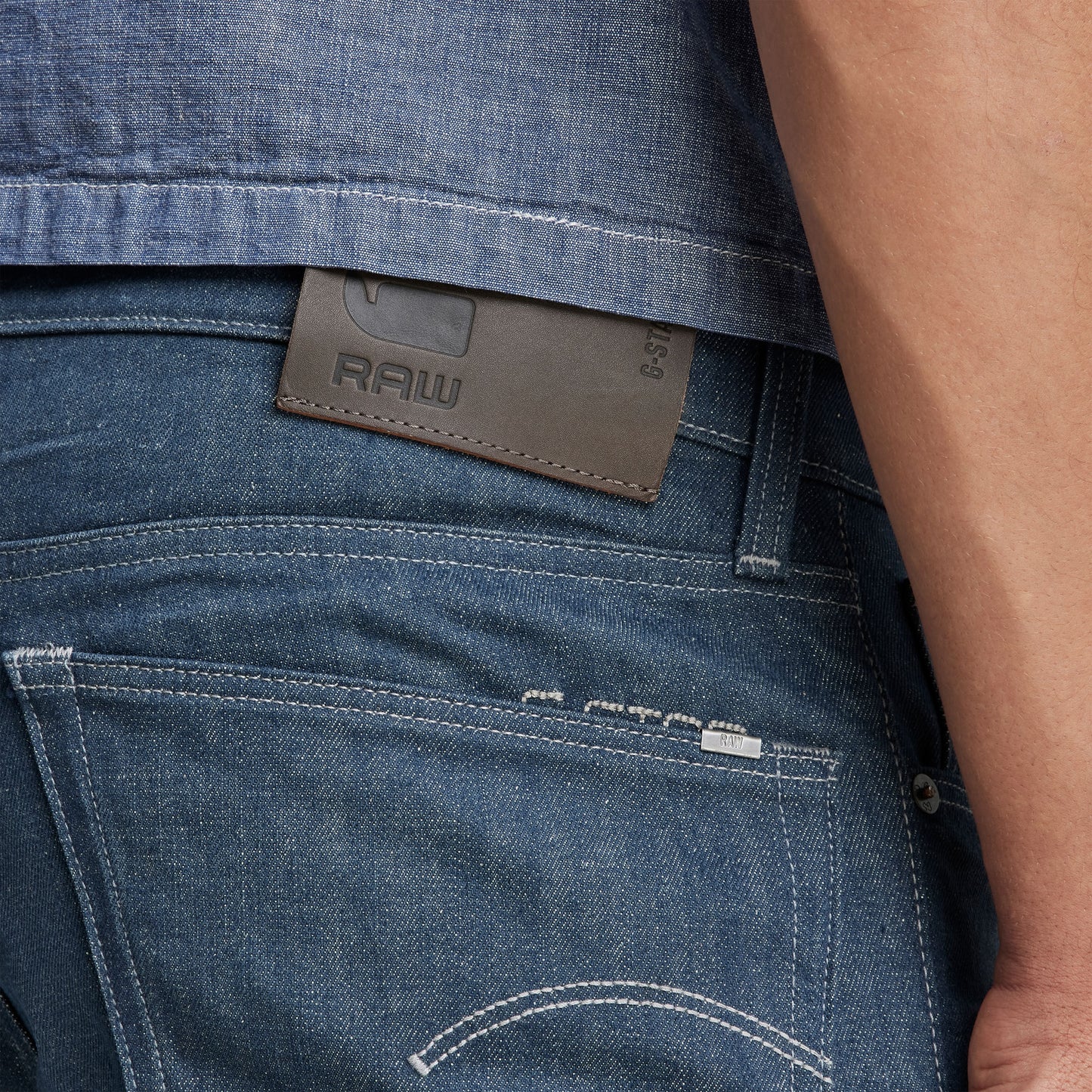 G-Star 3301 Straight Tapered – Worn In Leaden