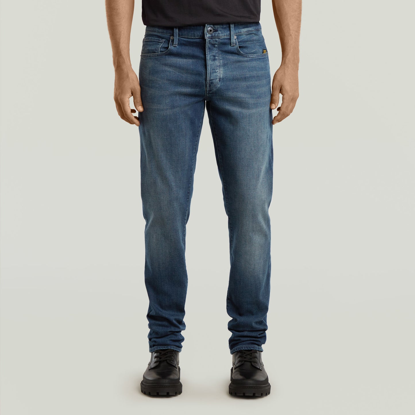 G-Star 3301 Straight – Antique Forest Blue