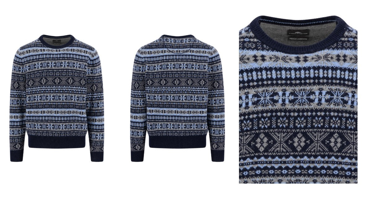 Fair Isle Crew Neck – Lambswool